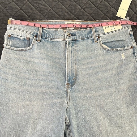 Abercrombie & Fitch Jeans Womens 33 16 S The Vintage Flare High Rise CL - Picture 7 of 10